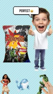 Personalised photo party favours