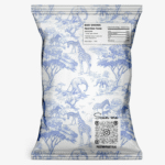 Toile de jouy theme personalised crisp bag - Image 2