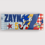 Sonic themed personalised candy wrapper