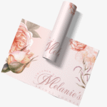 Floral Themed Personalised Placemat