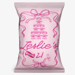 Hand drawn modern design chip bags