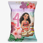 Moana  personalised themed chip bag