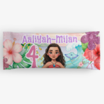 Moana theme custom candy wrapper