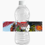 superhero water bottle wrapper - Image 2