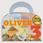 Digger Theme Party Box