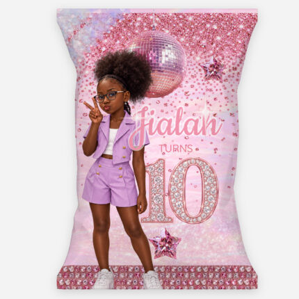 Bedazzled Crisps - personalised crisp / chip bag label